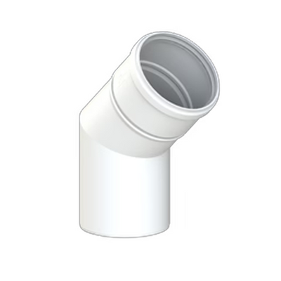 CoxDENS® Rookgasbocht 45° PP 100 mm | CVketel.nl