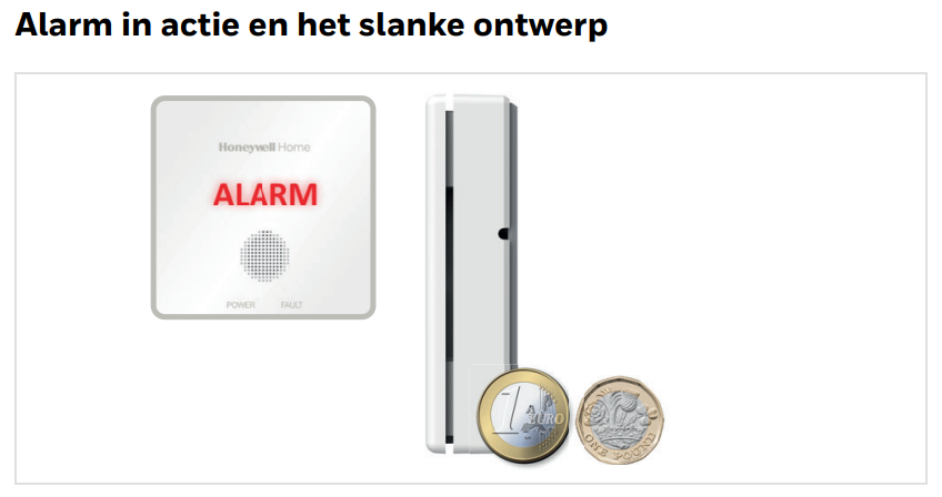 Honeywell Home koolmonoxidemelder R200C-1