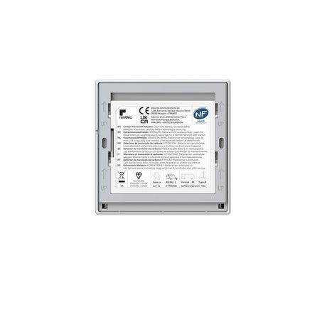 Honeywell Home CO-melder R200C-1 achterkant | CVketel.nl 