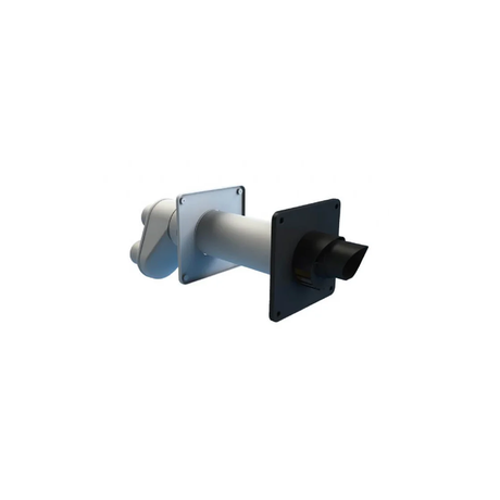 Burgerhout EasySafe PP muurdoorvoer 80/125mm met broekstuk 80/80mm | CVketel.nl