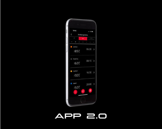 Intergas Comfort Touch modulerende kamerthermostaat wit 030004
