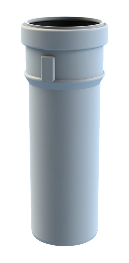 Burgerhout Safe-PP rookgasafvoer pijp 80° 1000mm 400453977