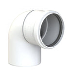 CoxDENS® Rookgasbocht 87° PP 80 mm