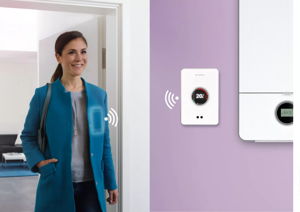 Nefit Bosch EasyControl thermostaat Wit 7736701341