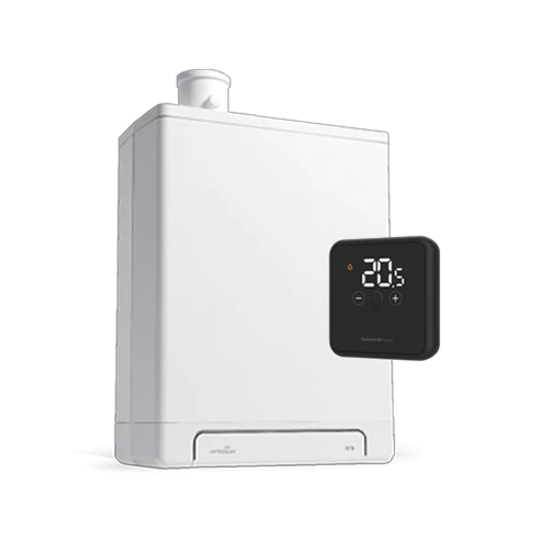 Intergas HRE 28/24 CW4 CV-ketel met Honeywell DT4R draadloze thermostaat aan/uit kopen? | CVketel.nl