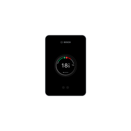 Nefit Bosch Easycontrol zwart thermostaat |  CVketel.nl 